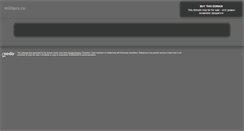 Desktop Screenshot of militera.ru